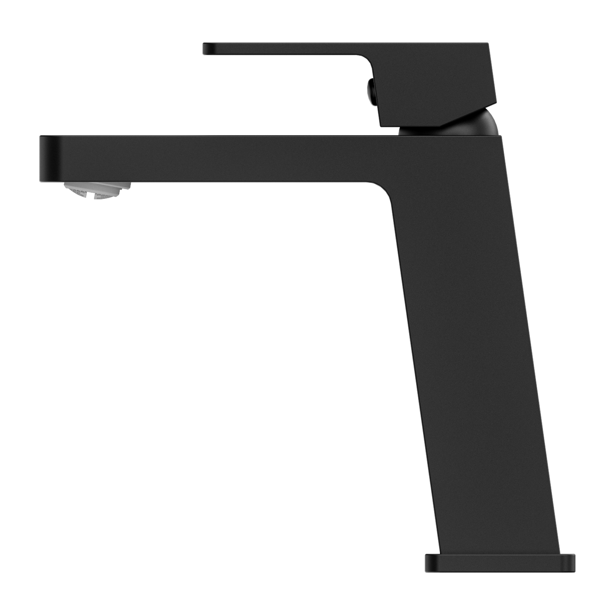 Celia Basin Mixer Angle Spout Matte Black