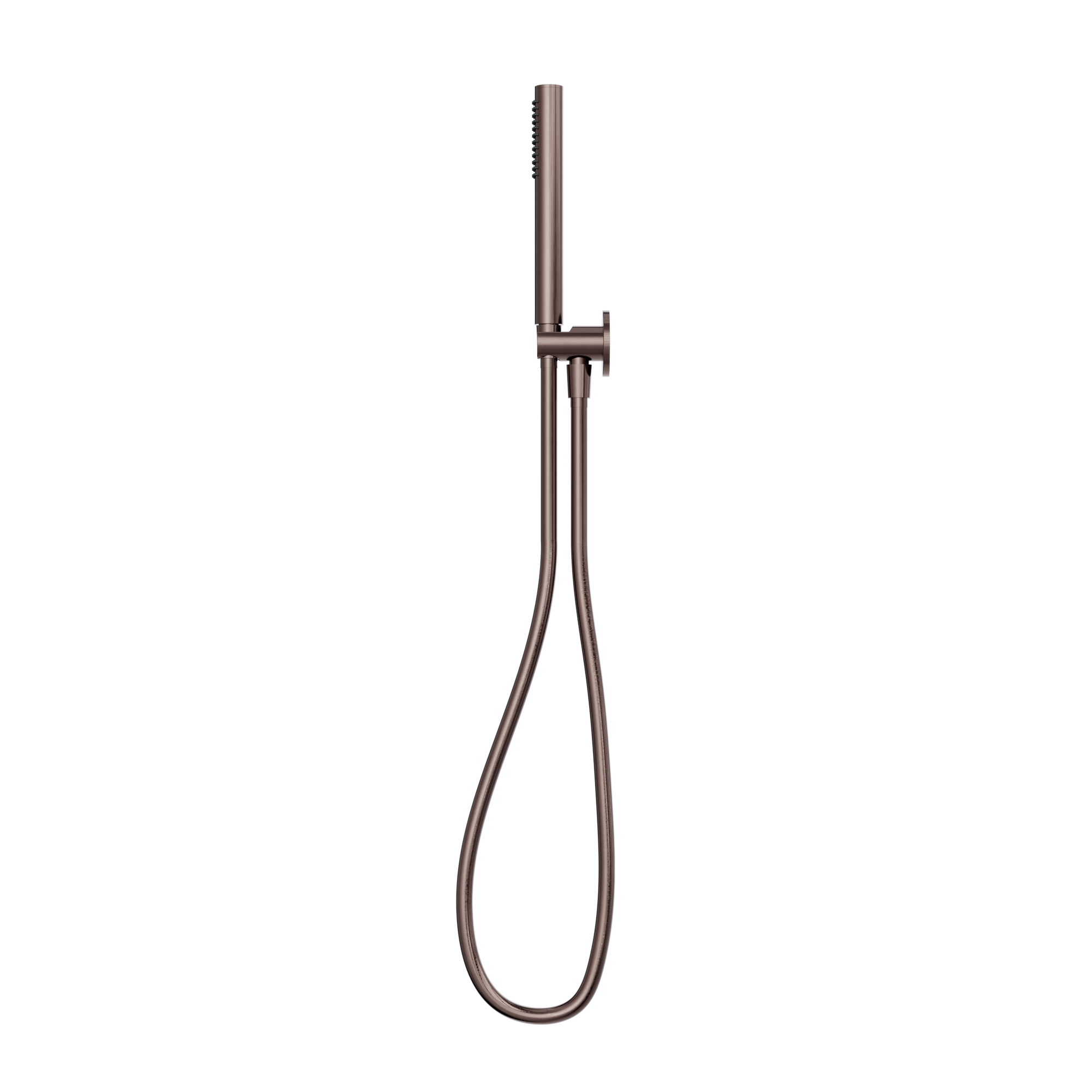 Slim Shower On Bracket Brushed Bronze