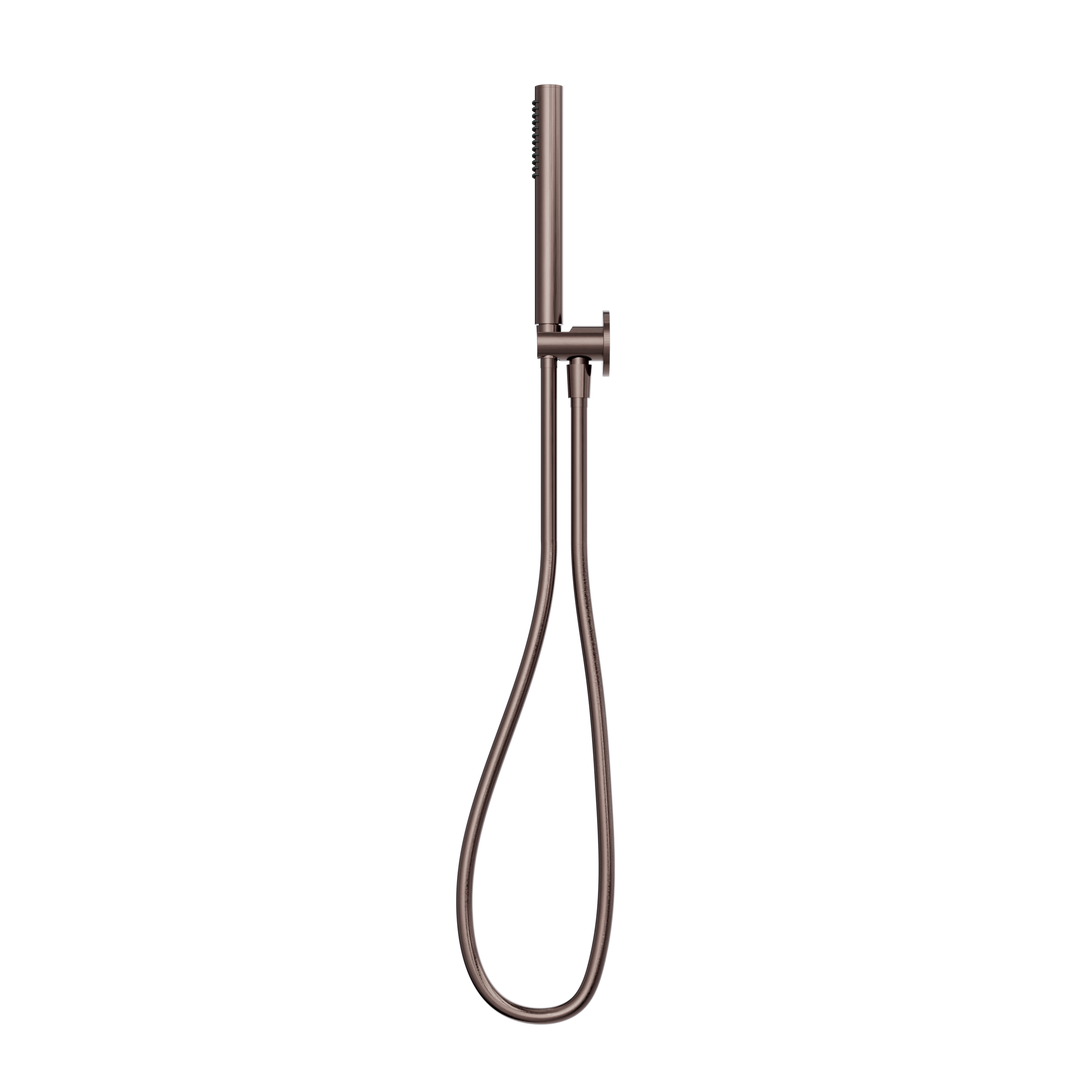 Slim Shower On Bracket Brushed Bronze