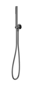 Slim Shower On Bracket Gun Metal