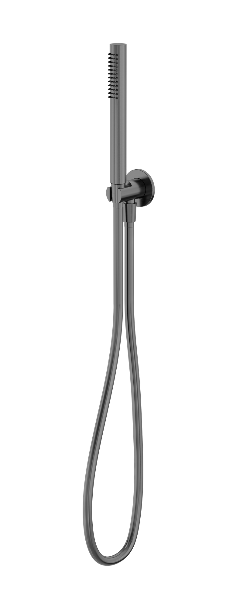 Slim Shower On Bracket Gun Metal