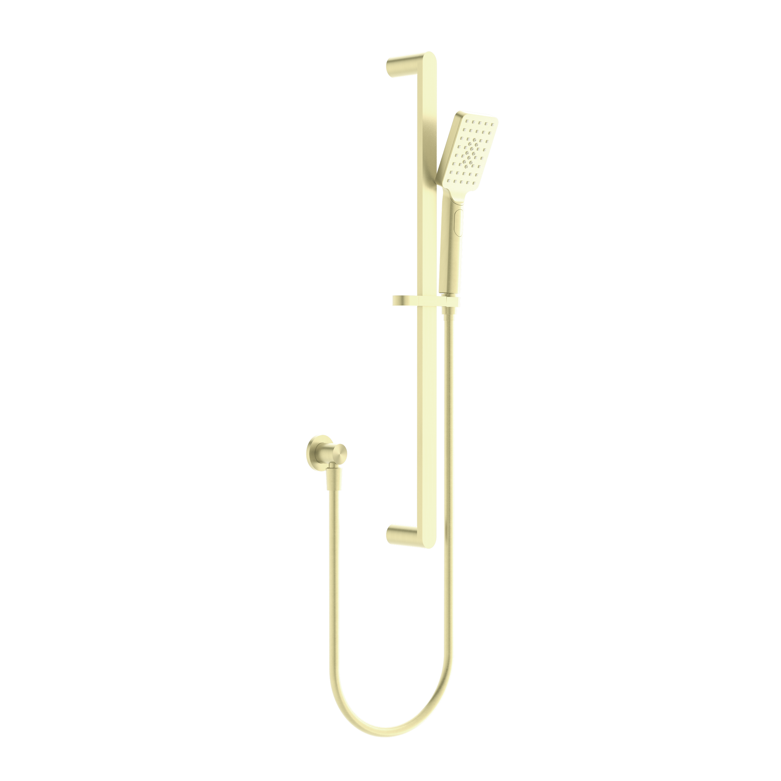Bianca Shower Rail Brushed Gold