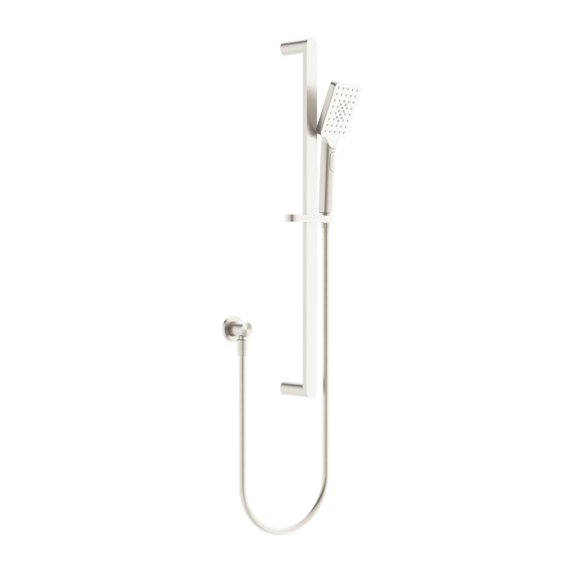 Bianca Shower Rail Brushed Nickel
