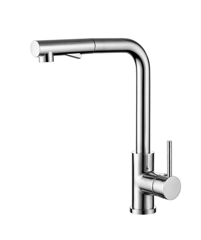 Pull Out Sink Mixer With Vegie Spray Function Chrome
