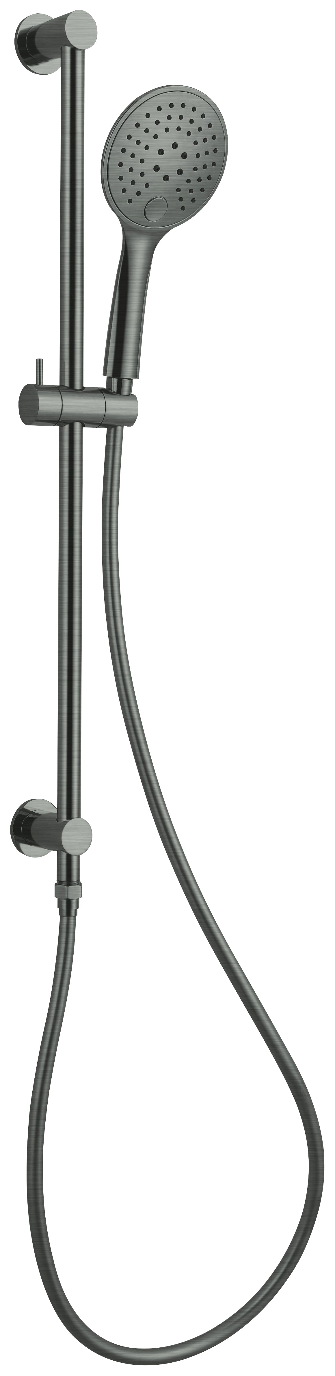 3 Function Shower Rail Gun Metal