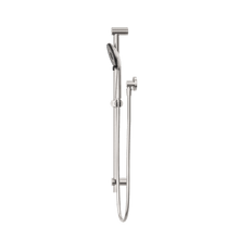 Round Metal Project Rail Shower Brushed Nickel