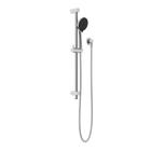 Round Metal Project Rail Shower Chrome