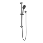 Round Metal Project Shower Rail 4 Star Rating Gun Metal
