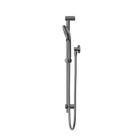 Round Metal Project Shower Rail 4 Star Rating Gun Metal