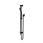 Round Metal Project Shower Rail 4 Star Rating Matte Black