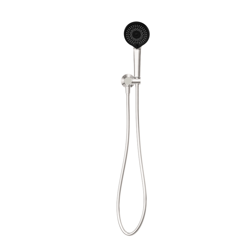 Project Round Shower On Bracket 4 Star Rating Brushed Nickel