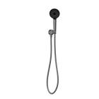 Project Round Shower On Bracket 4 Star Rating Gun Metal