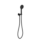 Project Round Shower On Bracket 4 Star Rating Matte Black