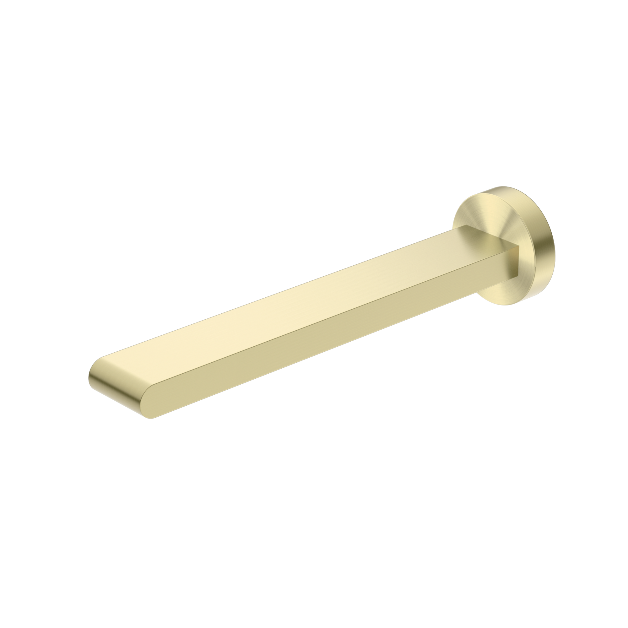 Bianca Fixed Bath Spout Only 240mm Brushed Gold