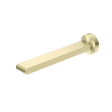 Bianca Fixed Bath Spout Only 240mm Brushed Gold