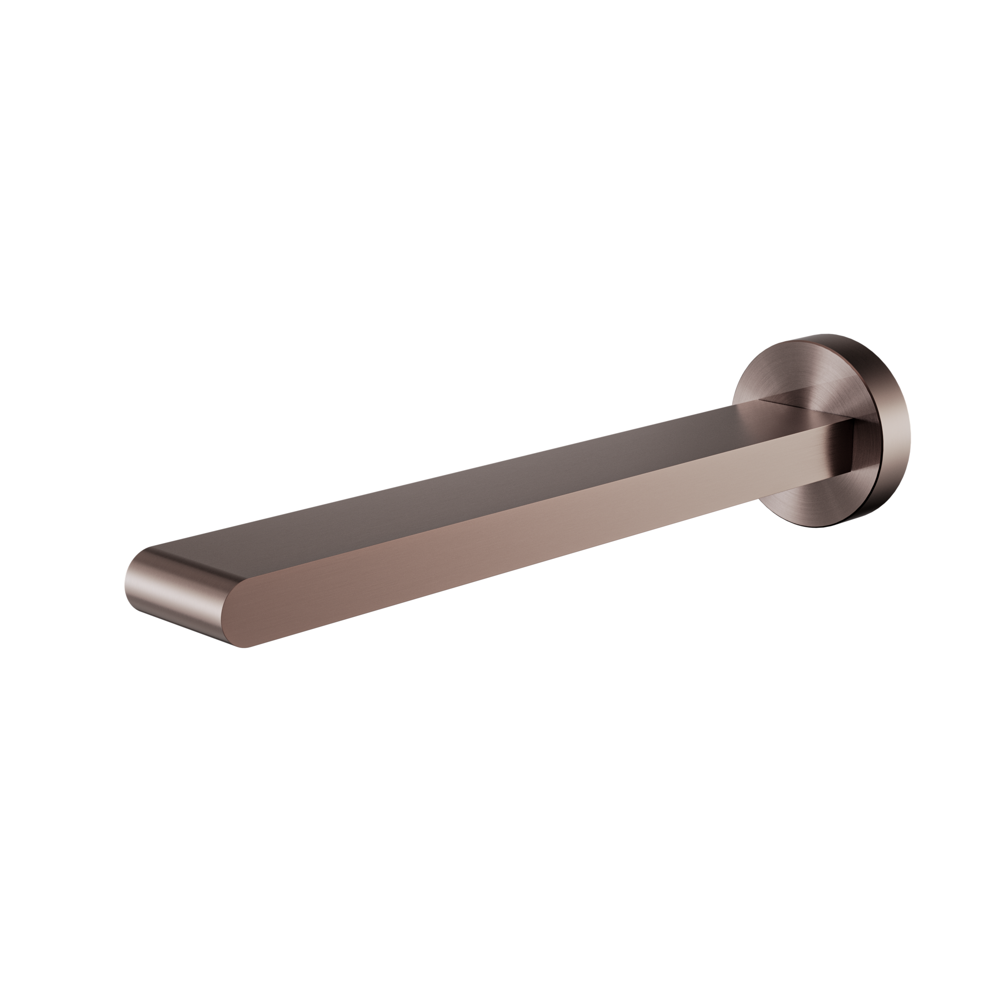 Bianca Fixed Bath Spout Only 240mm Brushed Bronze