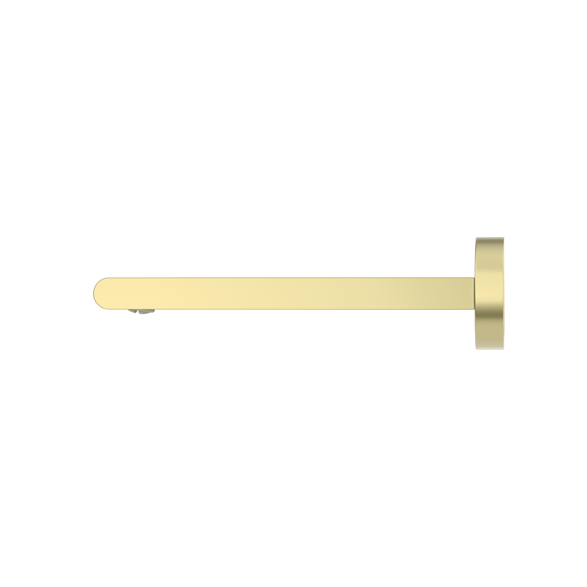 Bianca Fixed Bath Spout Only 200mm Brushed Gold