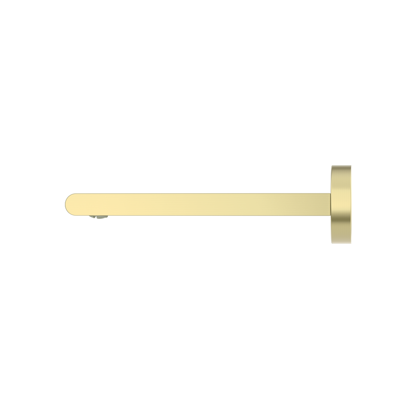 Bianca Fixed Bath Spout Only 200mm Brushed Gold