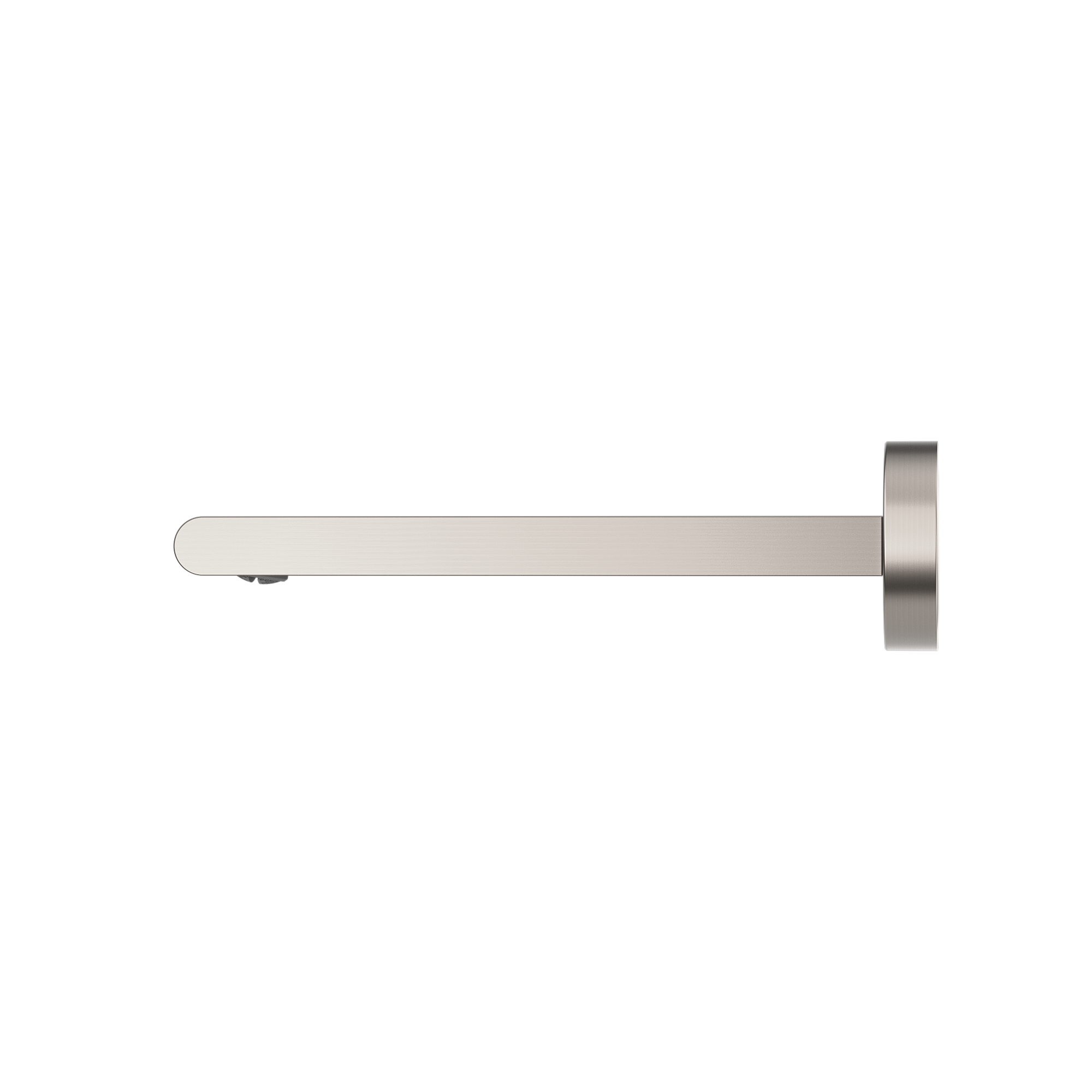 Bianca Fixed Bath Spout Only 200mm Brushed Nickel
