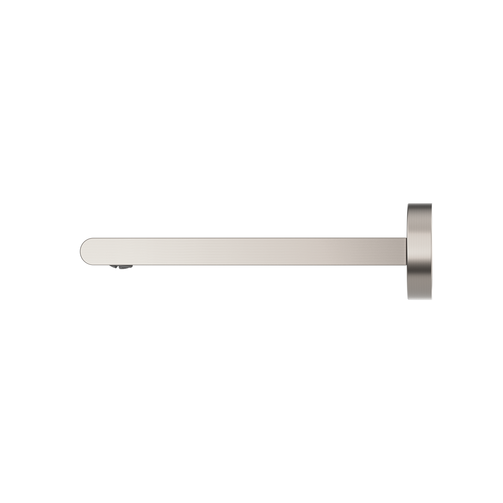 Bianca Fixed Bath Spout Only 200mm Brushed Nickel