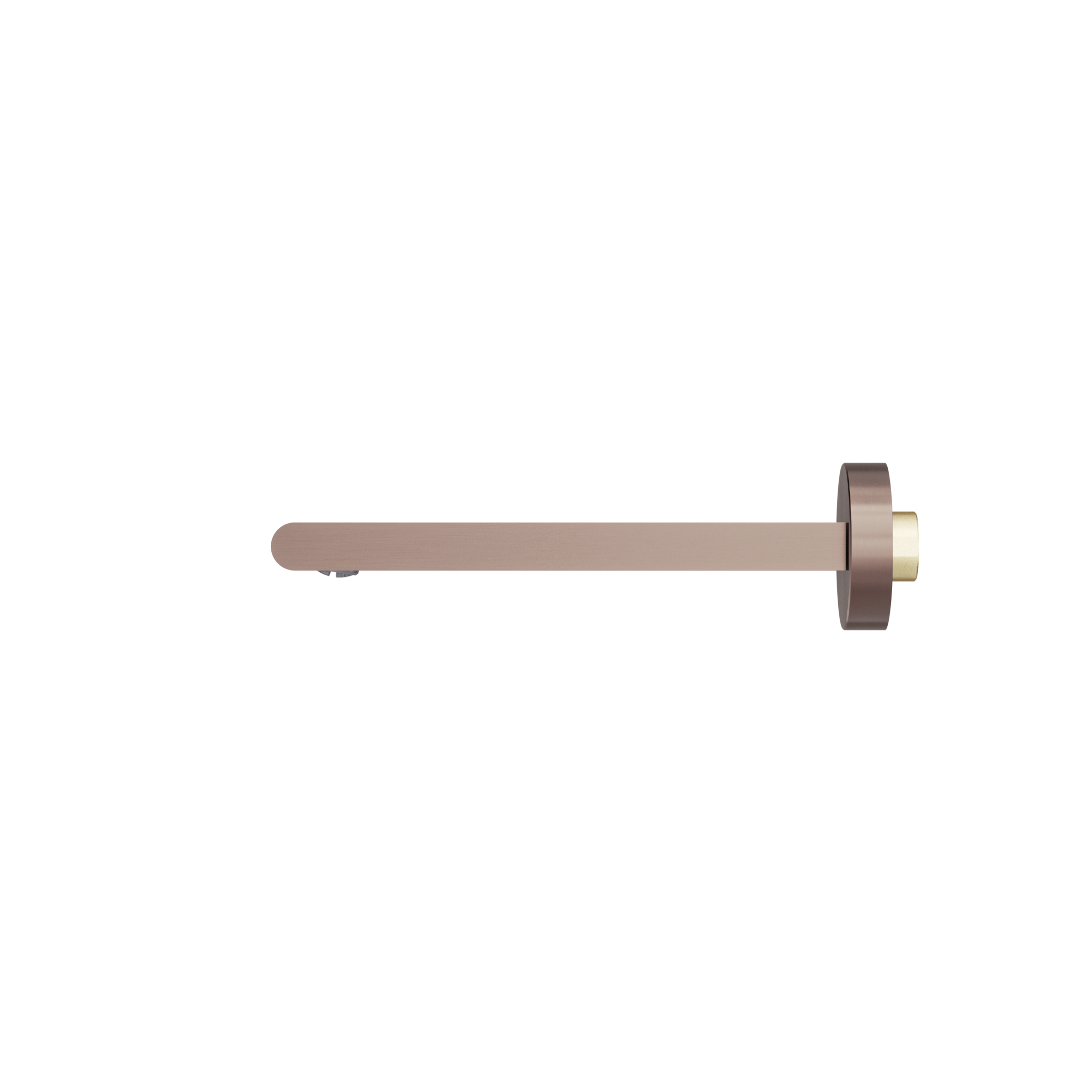 Bianca Fixed Bath Spout Only 200mm Brushed Bronze