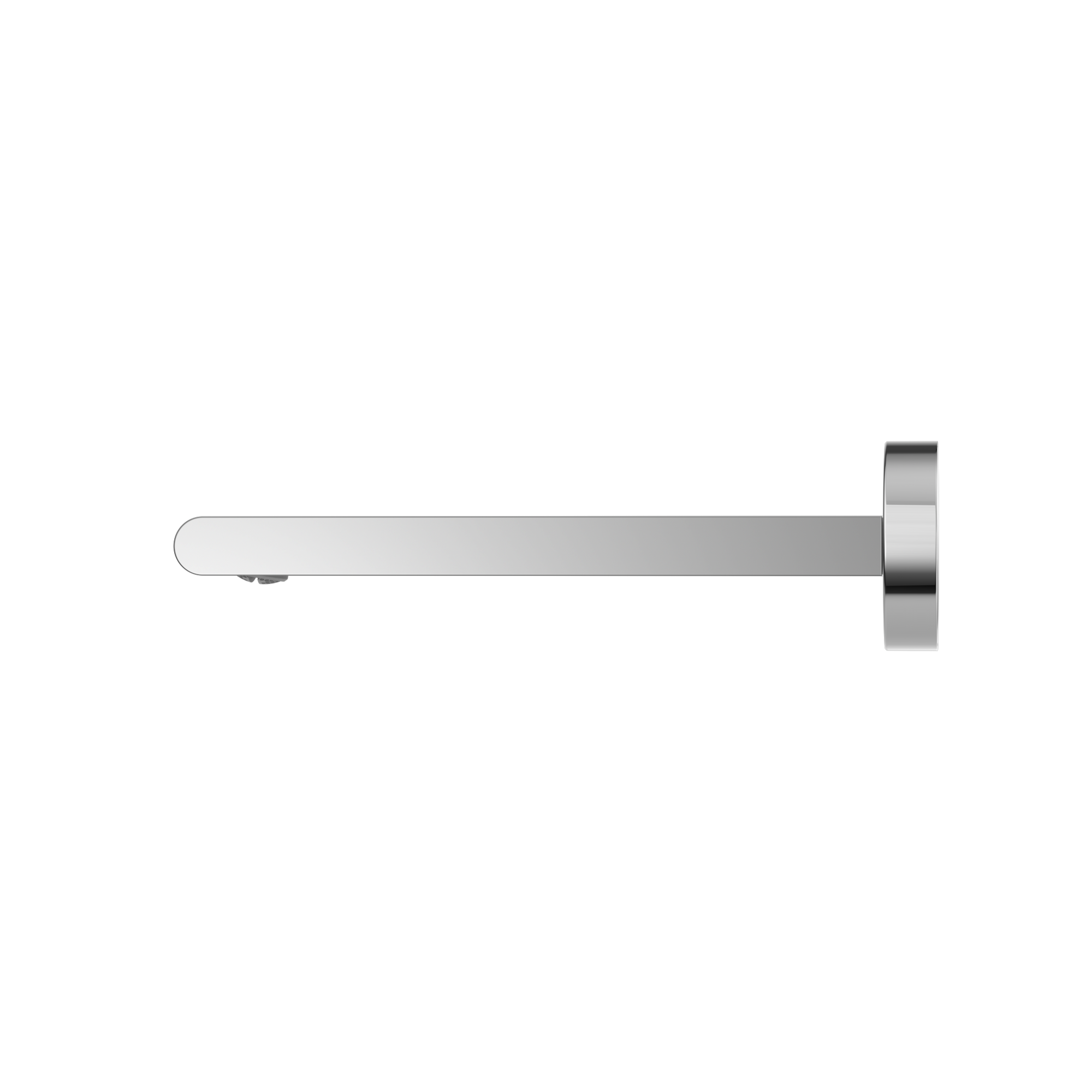 Bianca Fixed Bath Spout Only 200mm Chrome