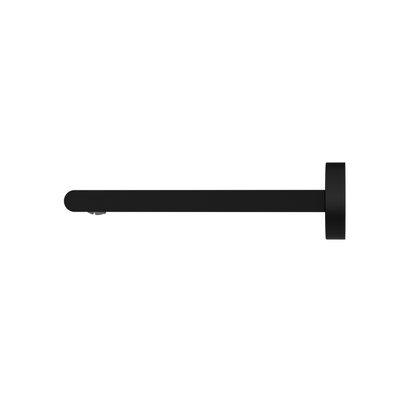 Bianca Fixed Bath Spout Only 200mm Matte Black