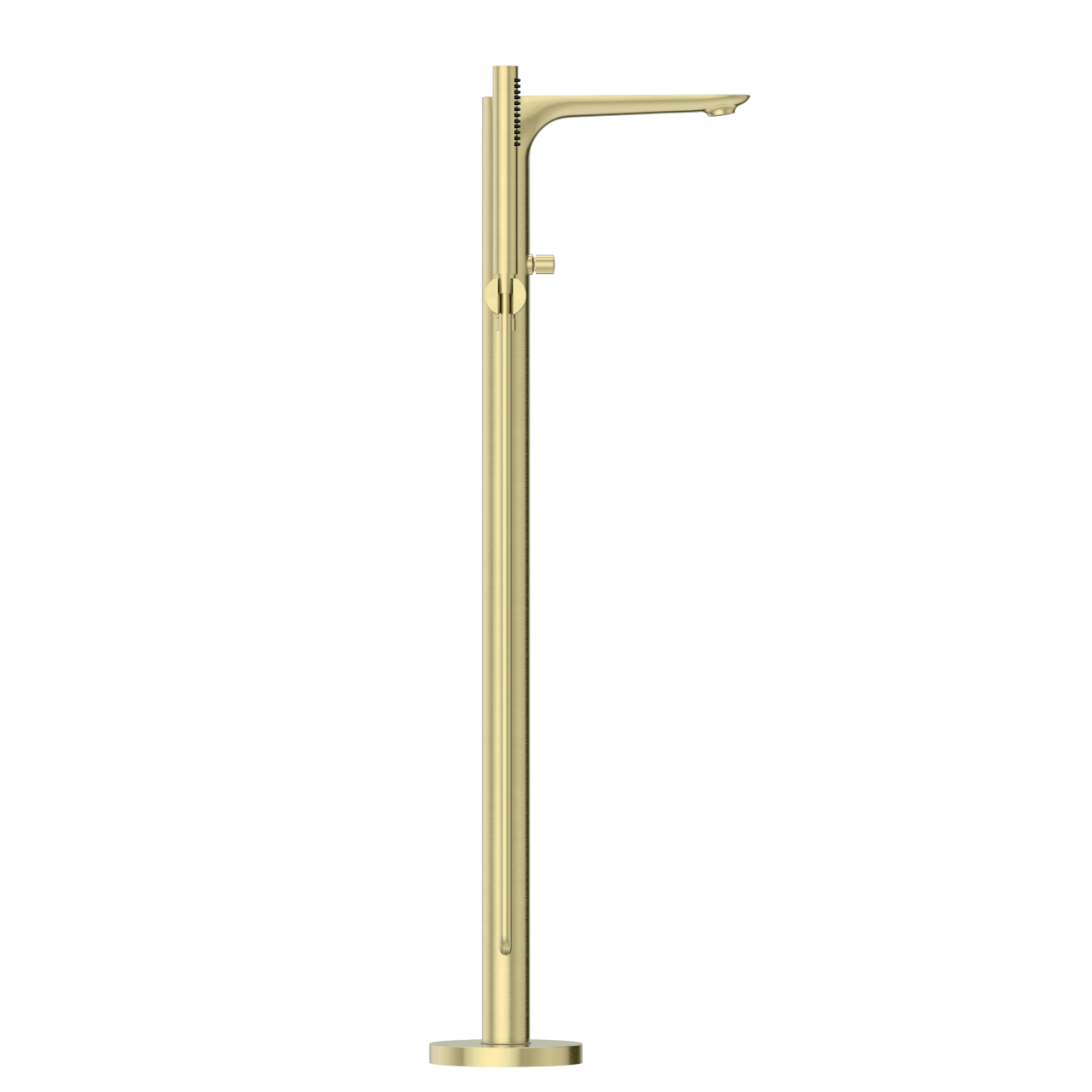 Bianca Freestanding Bath Mixer With Hand Shower Brushed Gold