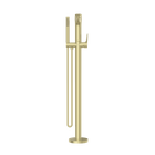 Bianca Freestanding Bath Mixer With Hand Shower Brushed Gold