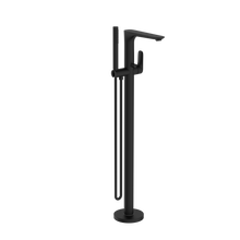 Bianca Freestanding Bath Mixer With Hand Shower Matte Black