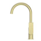 Bianca Kitchen Mixer Gooseneck Spout Brushed Gold