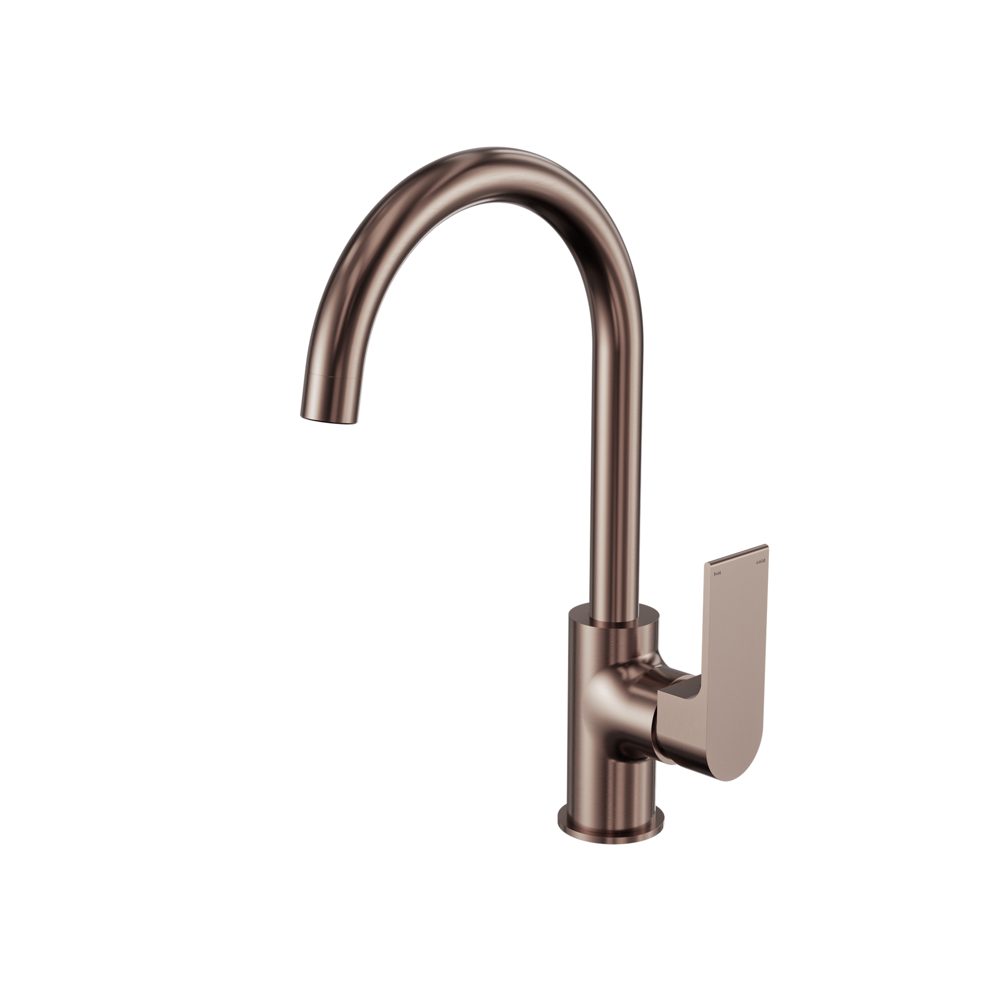 Bianca Kitchen Mixer Gooseneck Spout Brushed Bronze