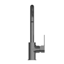 Bianca Kitchen Mixer Gooseneck Spout Gun Metal