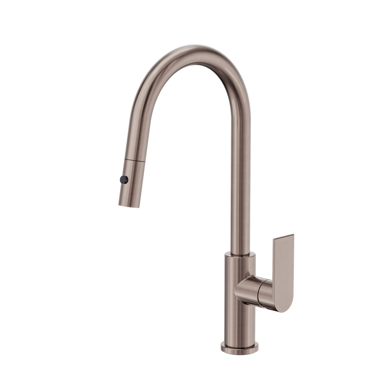 Bianca Pull Out Sink Mixer With Vegie Spray Function Brushed Bronze
