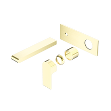 Bianca Wall Basin/Bath Mixer 187mm Trim Kits Only Brushed Gold