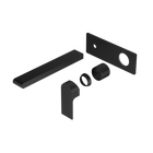 Bianca Wall Basin/Bath Mixer 230mm Trim Kits Only Matte Black