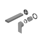 Bianca Wall Basin/Bath Mixer Separate Back Plate 187mm Trim Kits Only Gun Metal