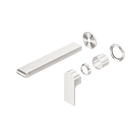 Bianca Wall Basin/Bath Mixer Separate Back Plate 230mm Trim Kits Only Brushed Nickel