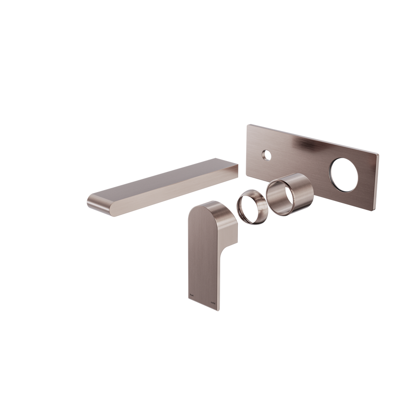 Bianca Wall Basin/Bath Mixer 187mm Trim Kits Only Brushed Bronze