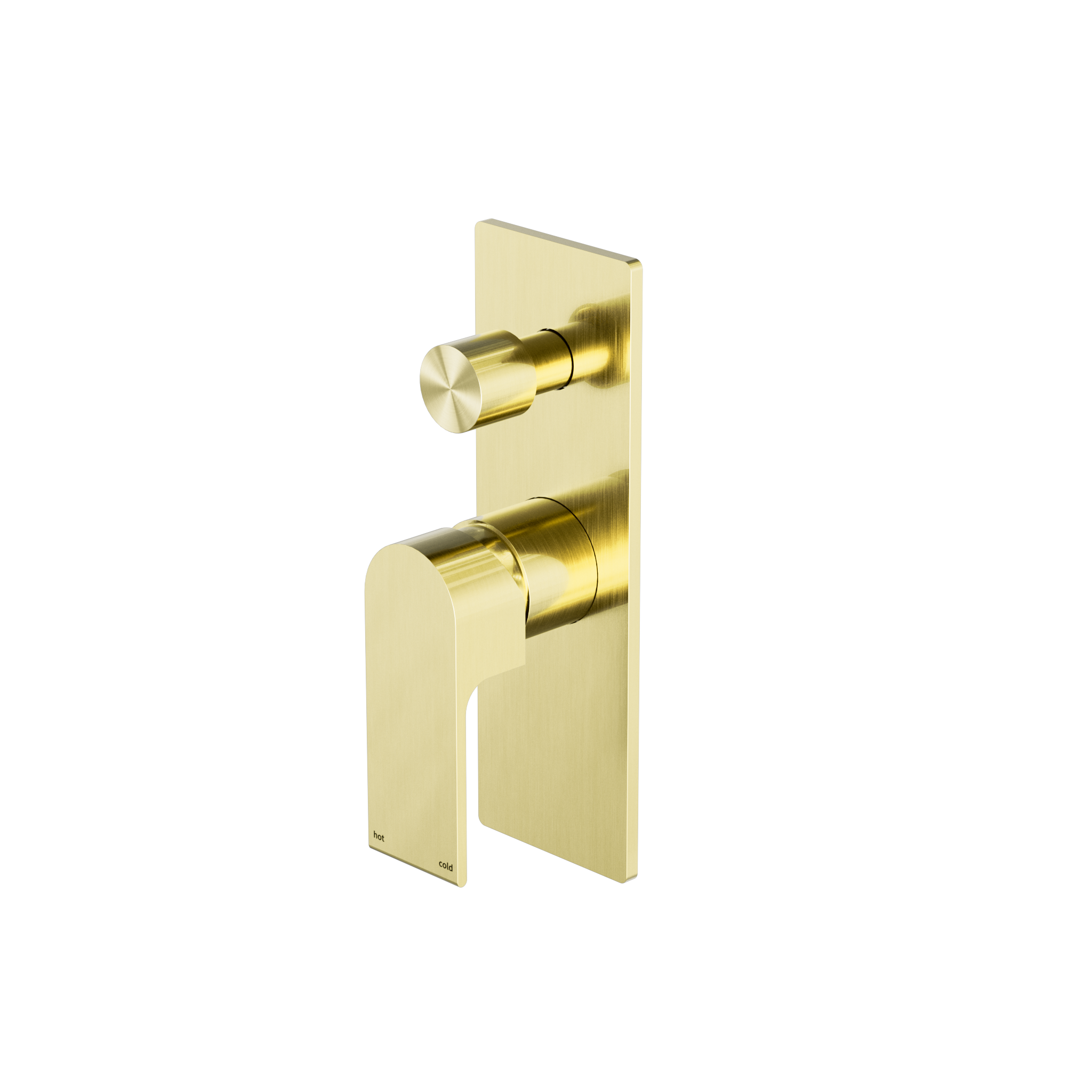 Bianca Shower Mixer With Diverter Brushed Gold