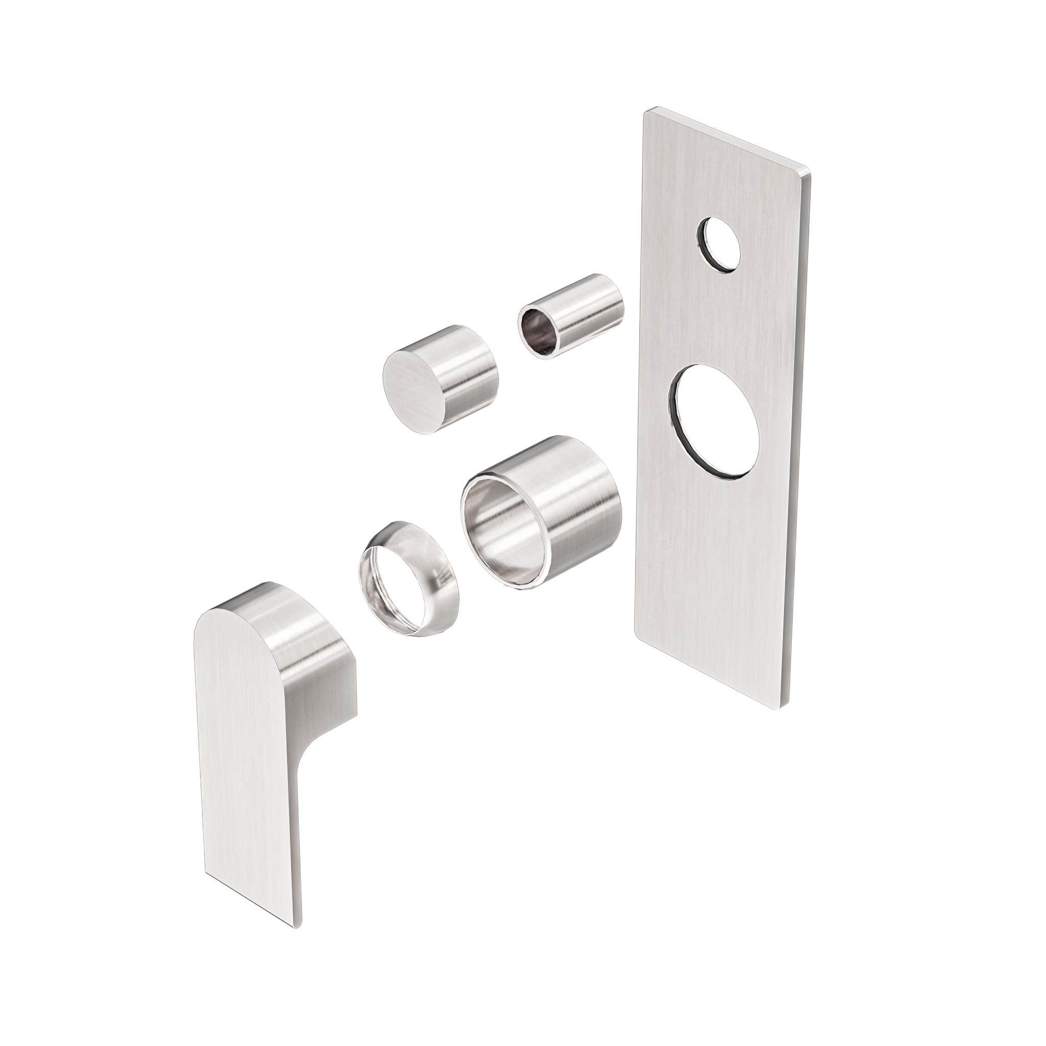 Bianca Shower Mixer With Diverter Trim Kits Only Brushed Nickel