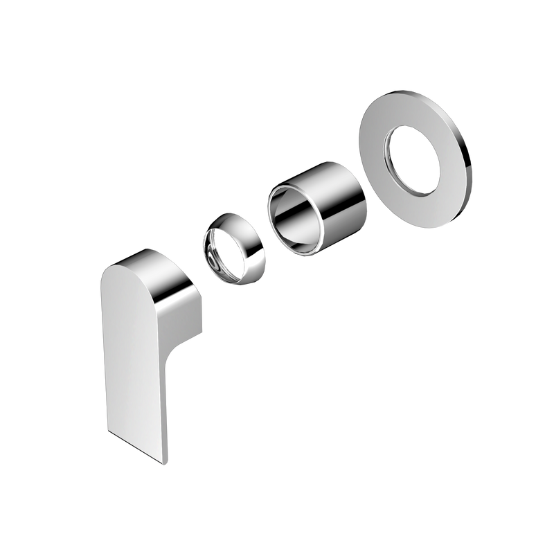Bianca Shower Mixer 80mm Plate Trim Kits Only Chrome