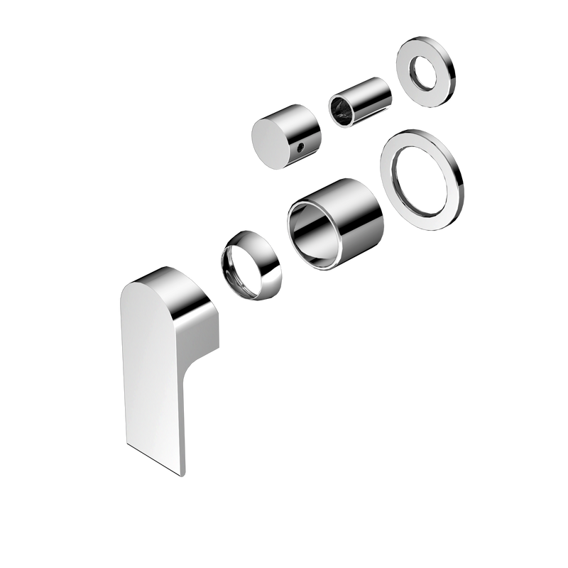 Bianca Shower Mixer With Diverter Separate Back Plate Trim Kits Only Chrome
