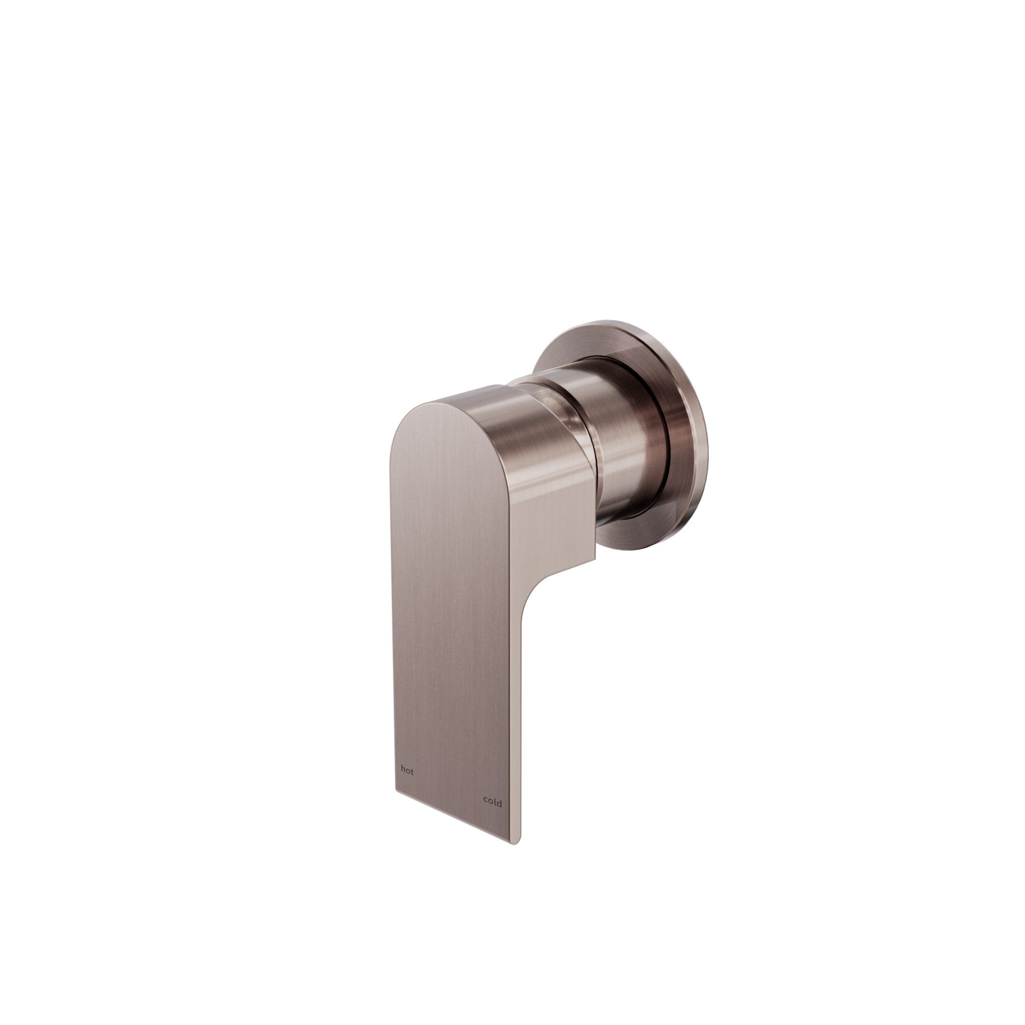 Bianca Shower Mixer 60mm Plate Brushed Bronze