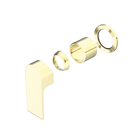 Bianca Shower Mixer 60mm Plate Trim Kits Only Brushed Gold