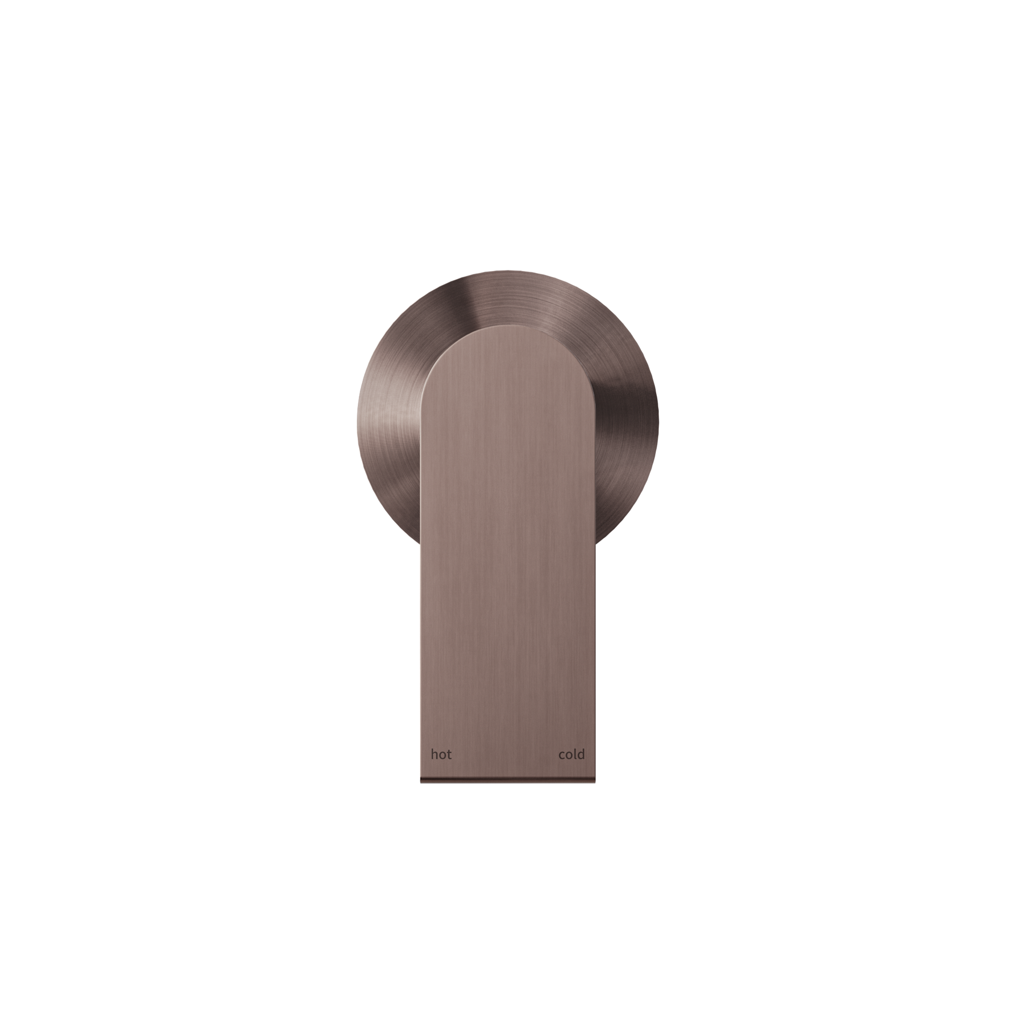Bianca Shower Mixer 80mm Plate Brushed Bronze