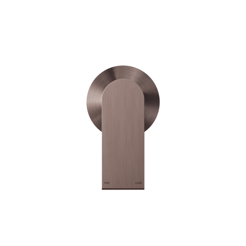 Bianca Shower Mixer 80mm Plate Brushed Bronze