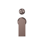 Bianca Shower Mixer With Diverter Separate Back Plate Brushed Bronze