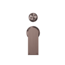 Bianca Shower Mixer With Diverter Separate Back Plate Brushed Bronze