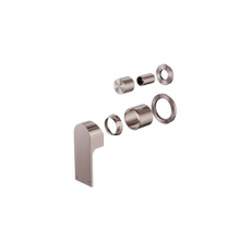 Bianca Shower Mixer With Diverter Separate Back Plate Trim Kits Only Brushed Bronze